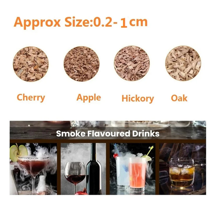 BBQ Flavoring Chips for Smoker Grill Kiln-Dried Natural Smoking Wood | Bowlift