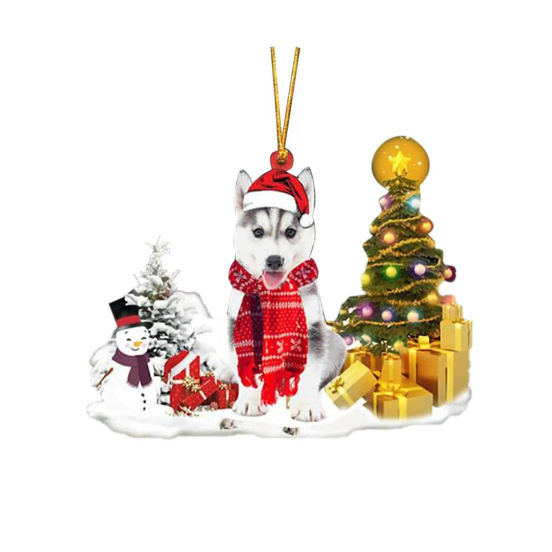 BowLift | Christmas Family Puppies Decorate Trees With Lights
