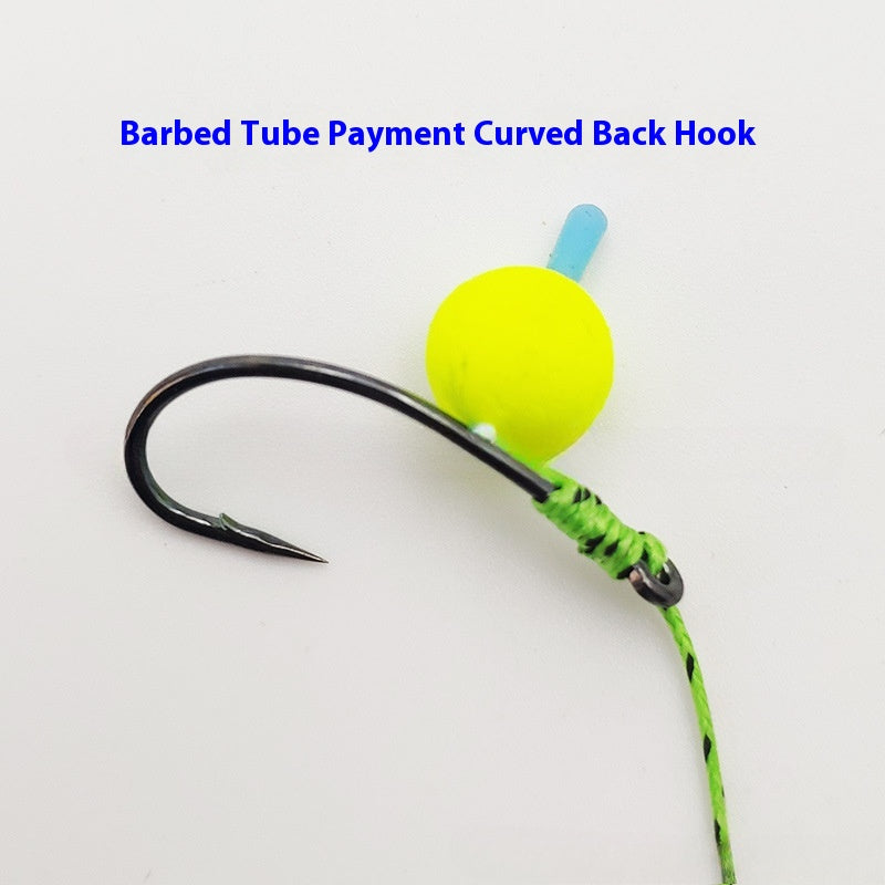 BowLift | High-Strength Barbed Fishing Hooks with Camouflage PE Cable