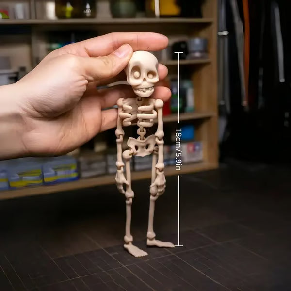 BowLift | 3D printed vintage skeleton magnetic figure