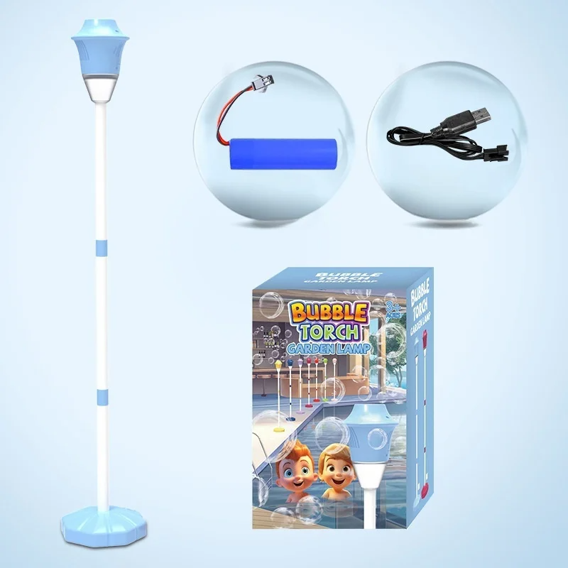 BowLift | Bubble Lamp with LED Lights & Music | Portable Leak-Proof Party Decor | 30×19cm