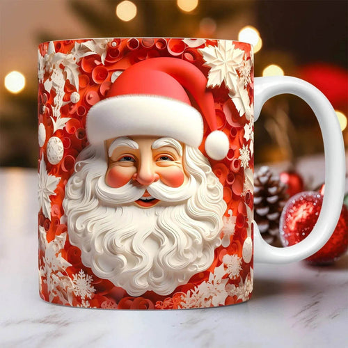BowLift | Creative 3D Christmas Ceramics Mug Christmas gift