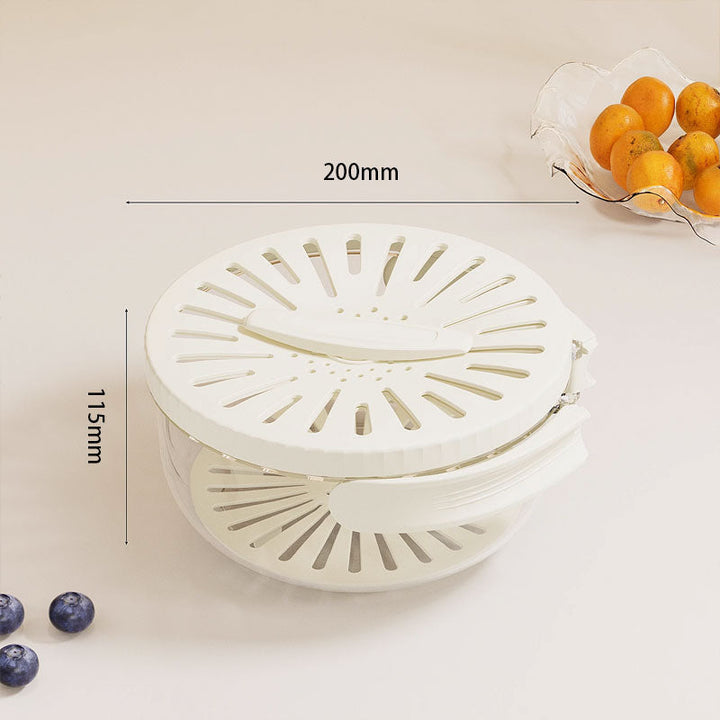 BowLift | Foldable Quick-Drain Basket with Rotating Lid