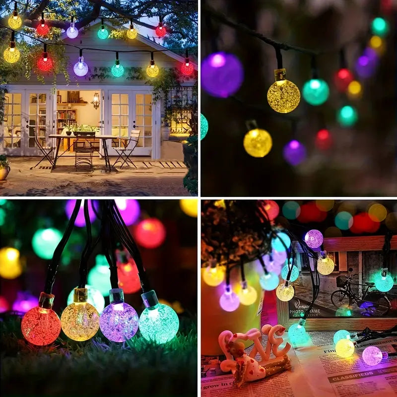 BowLift | Solar flower light chain for the garden