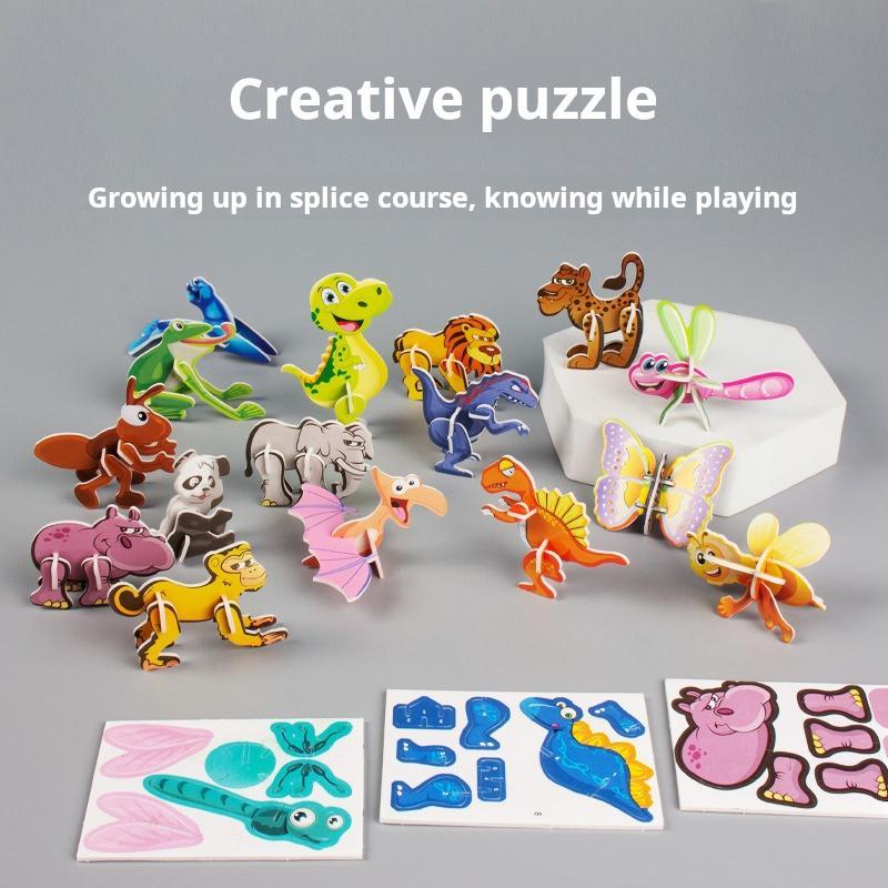 BowLift | 100-piece animal figurine set – educational toy for promoting children's creativity