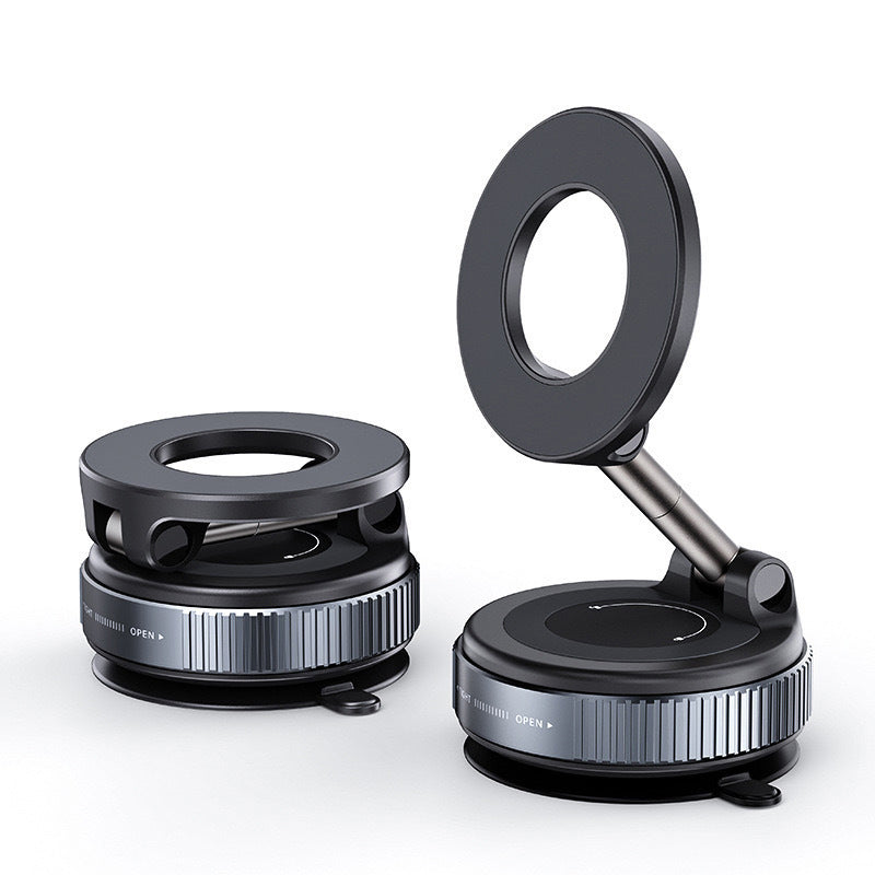 LumaTrust Magnetic Car Phone Holder with Vacuum Suction Power | Bowlift