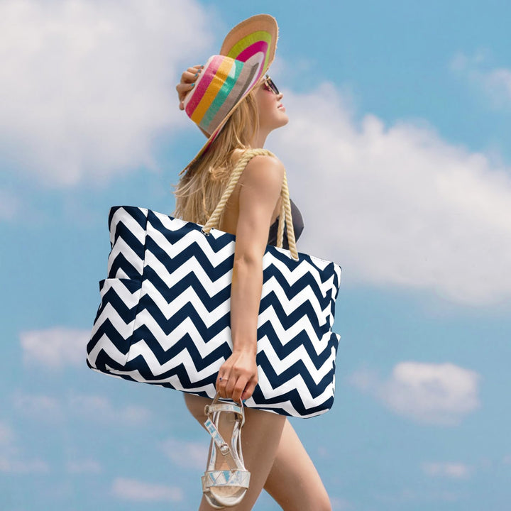 Waterproof Large Tote with Zipped Storage for Work & Play | Bowlift