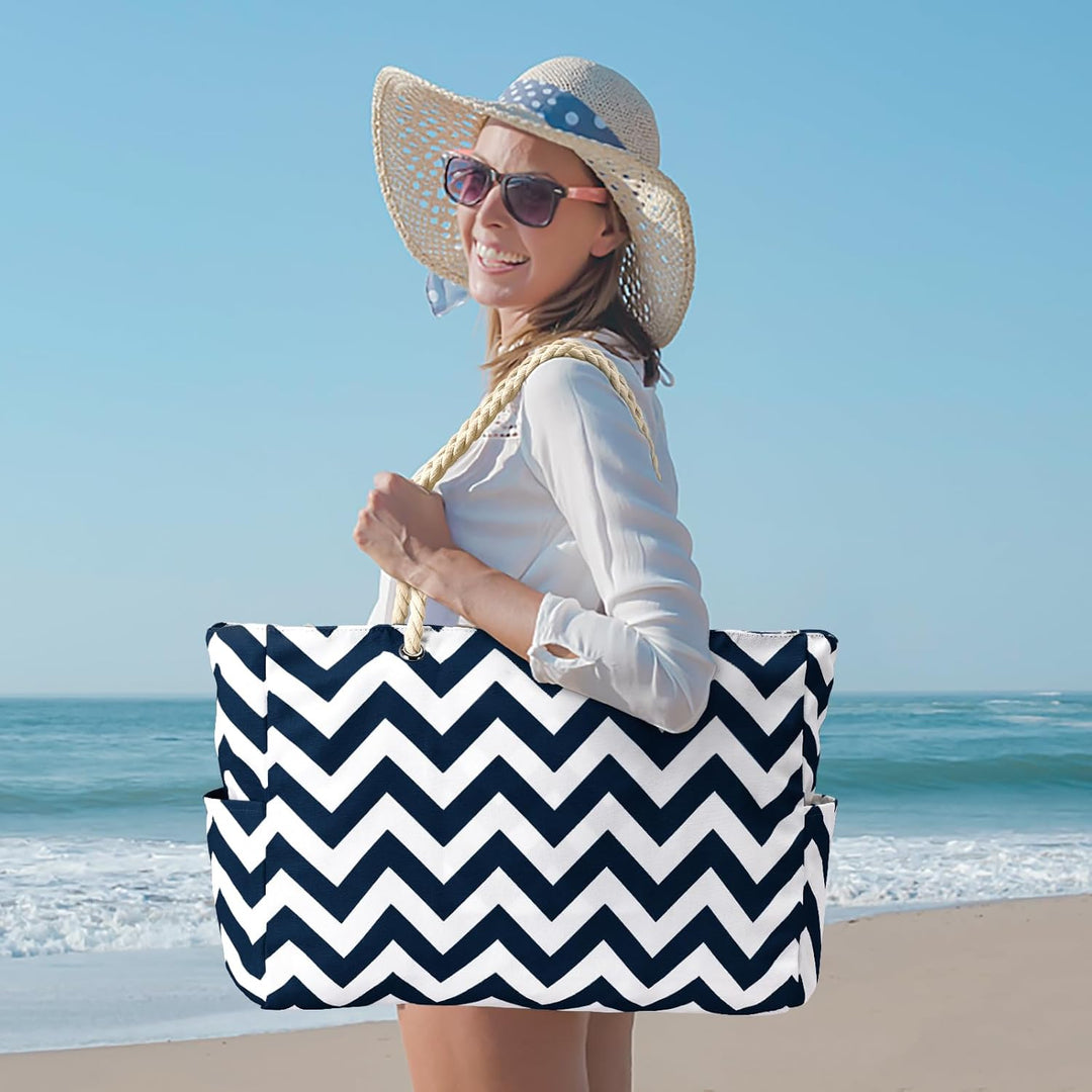 Waterproof Large Tote with Zipped Storage for Work & Play | Bowlift