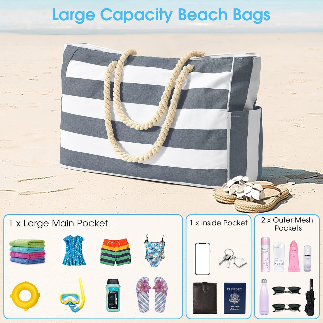 Waterproof Large Tote with Zipped Storage for Work & Play | Bowlift