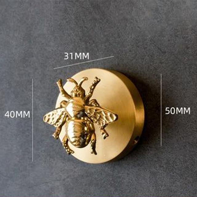 Golden Brass Wall Hooks – Handmade Animal Designs for Stylish Wall Decoration | Bowlift
