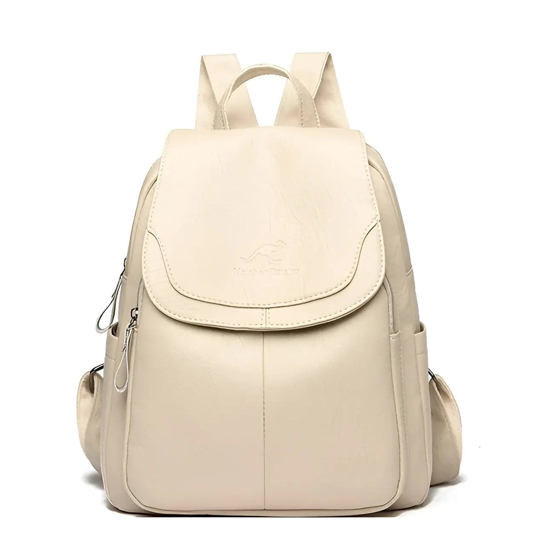 BowLift | Vintage Leather Women's Backpack - Isabella