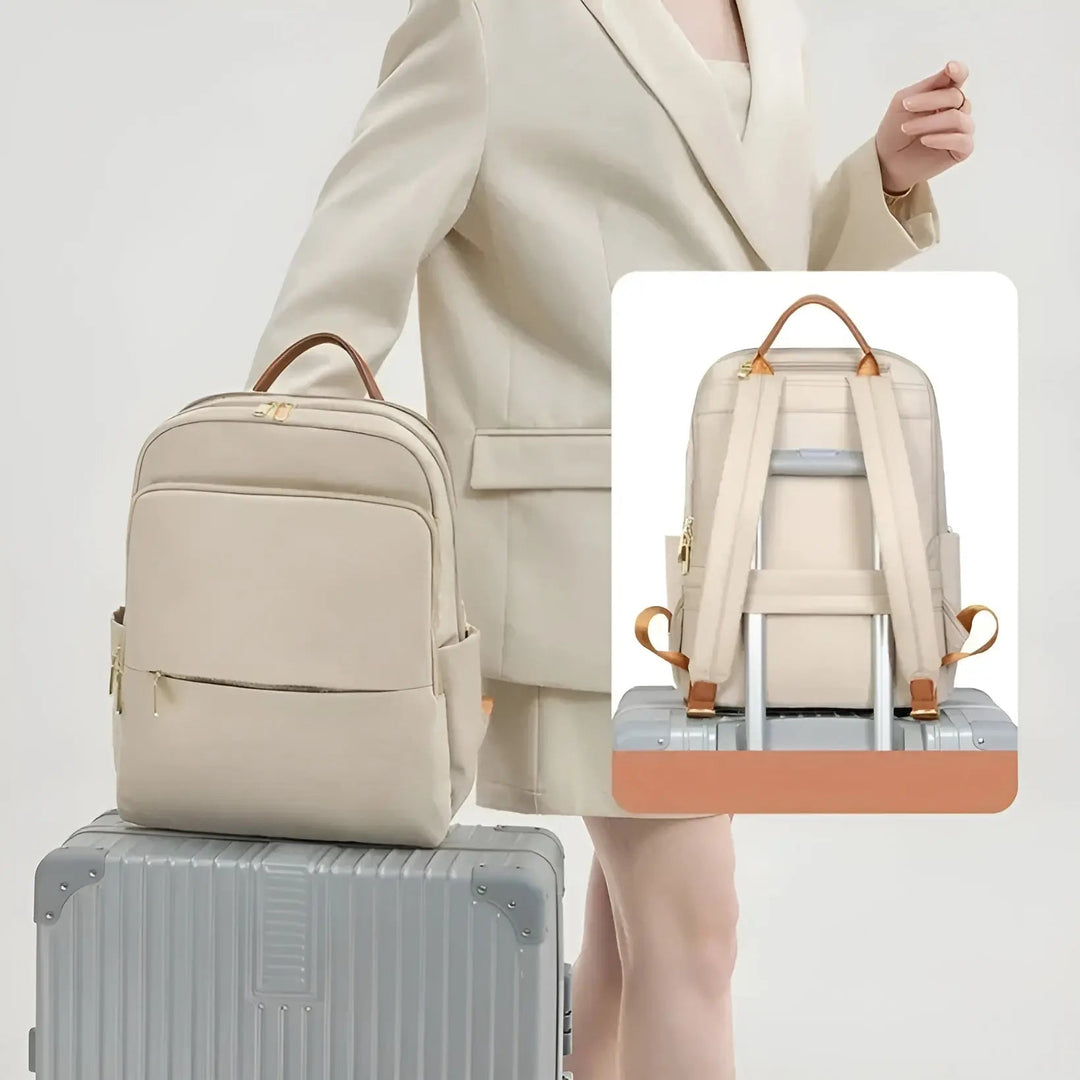 BowLift | Women's Backpack LivaSmart Urban | Waterproof & Lightweight | For Laptop & Everyday | 28×12×38 cm