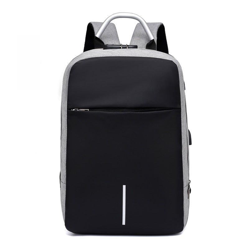 Water-Resistant Anti-Theft Laptop Backpack – Hidden Zipper Design with USB Charging | Bowlift