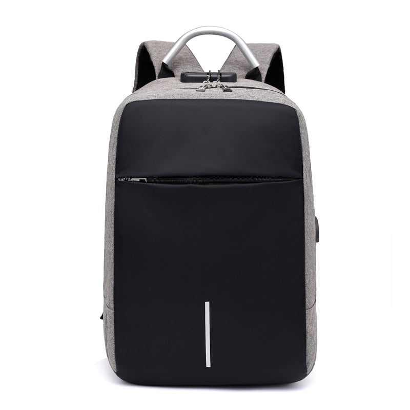 Water-Resistant Anti-Theft Laptop Backpack – Hidden Zipper Design with USB Charging | Bowlift