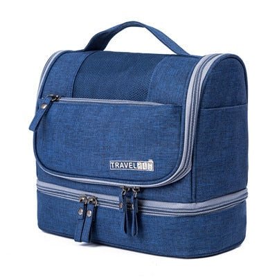 Large-Capacity Hanging Toiletry Bag Organizer – Multi-Compartment Travel Case | Bowlift