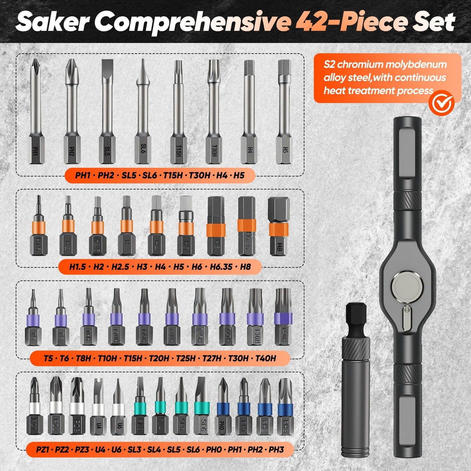 BowLift | 24 in 1 Magnetic Screwdriver Set