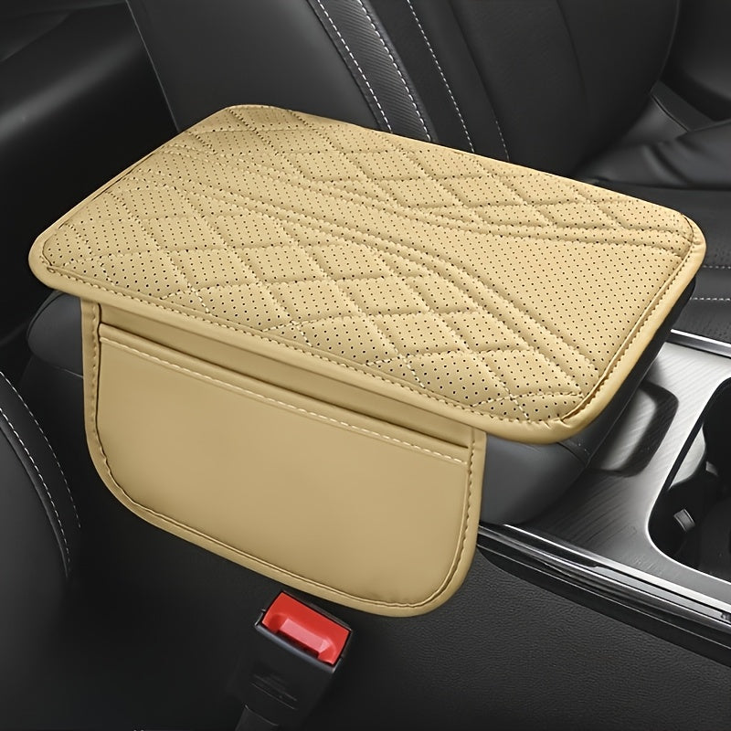 Car Armrest Organizer PU Leather with Pocket | Bowlift