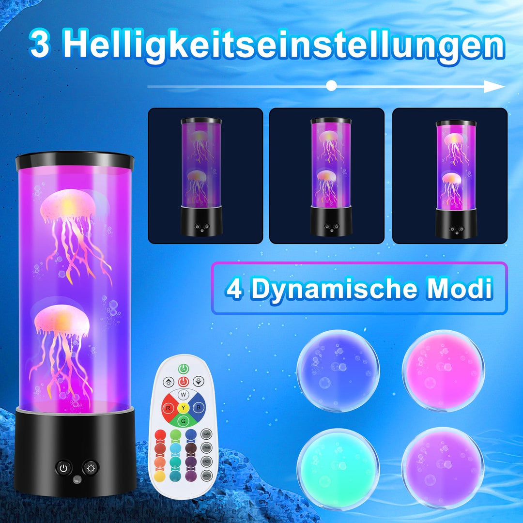 Jellyfish Lamp RGB with Remote Control | Bowlift