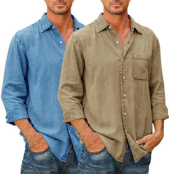 BowLift | Long sleeve button shirt for men