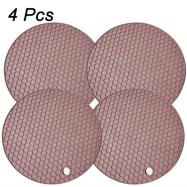 BowLift | Silicone Heat Resistant Trivet Mat Round