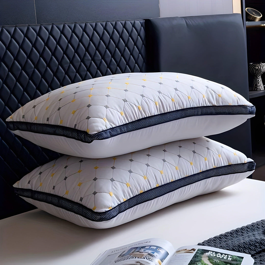 SkyDream Pillow – Embroidered Neck Support Pillow | Bowlift