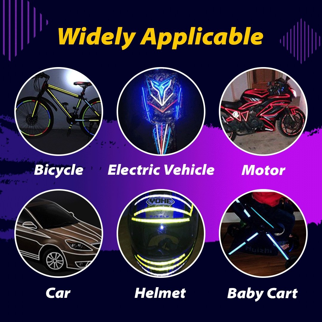 BowLift | Bicycle Reflective Stickers
