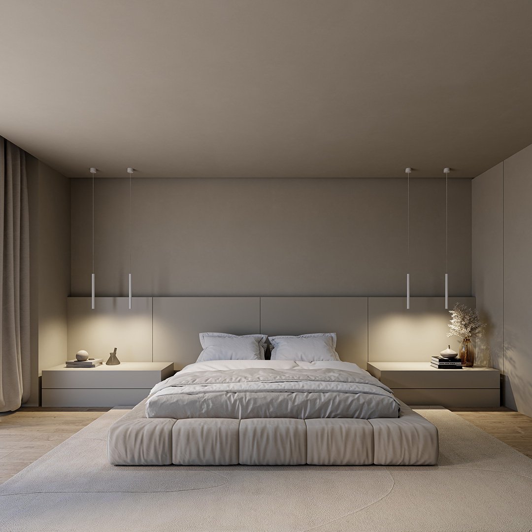 BowLift | RayAura Minimalistic LED Pendant Light | Modern Design | Elegant Ceiling Lamp for Living Room & Office