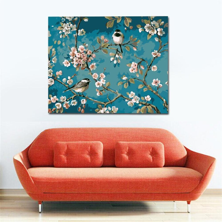Cherry Blossom - Van-Go Paint-By-Number Kit | Bowlift
