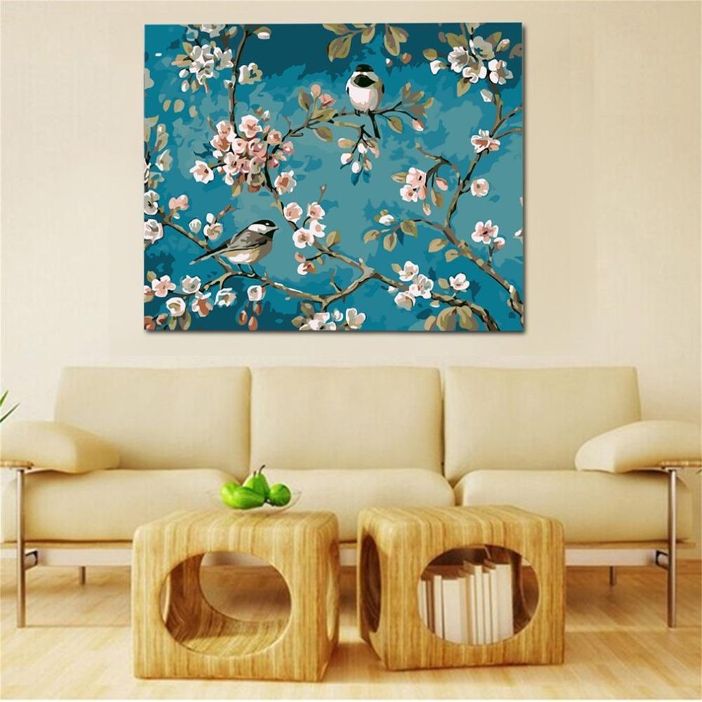 Cherry Blossom - Van-Go Paint-By-Number Kit | Bowlift