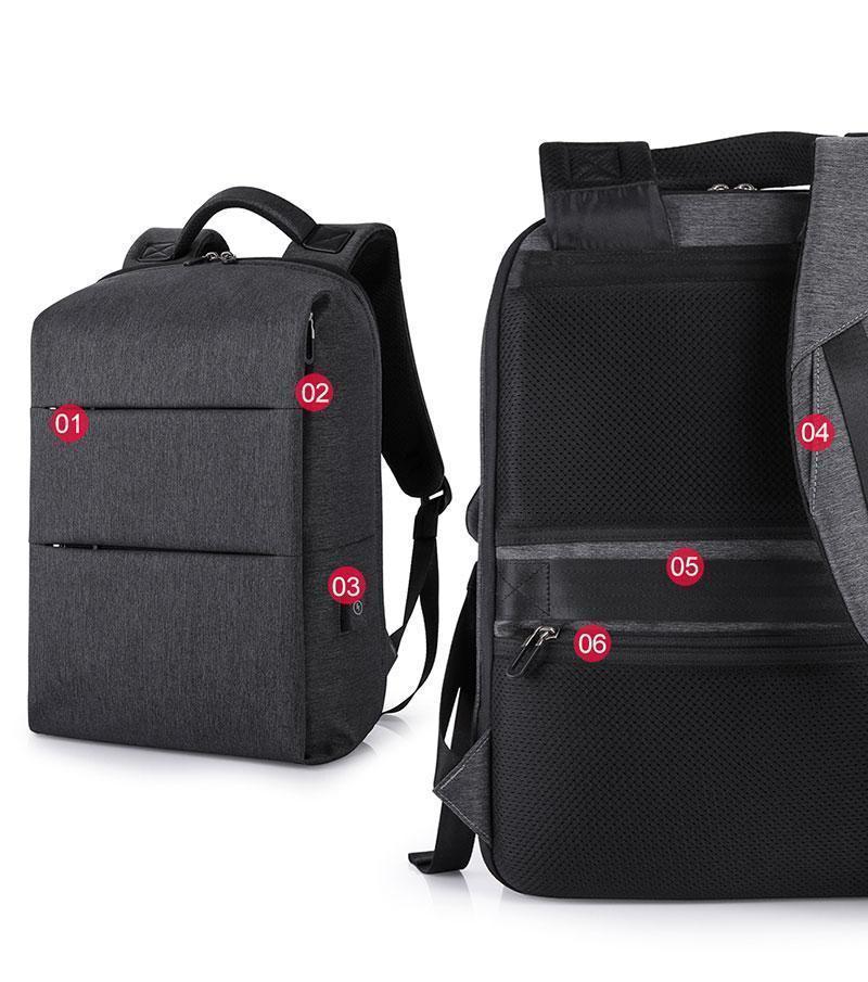 BowLift | USB Laptop Backpack