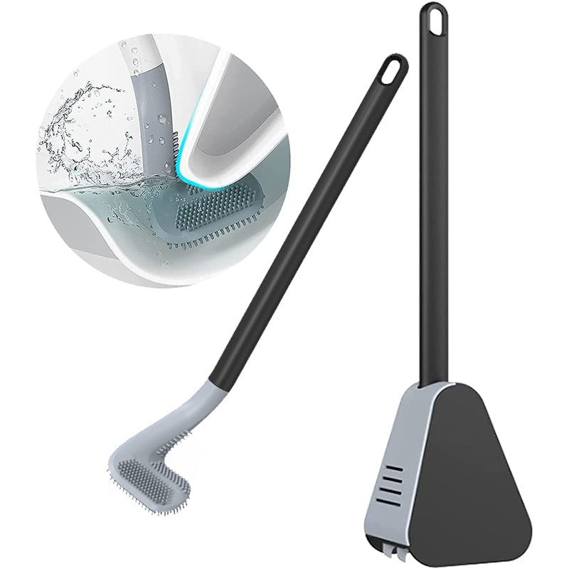 BowLift | Longer Handle Flexible Silicone Golf Toilet Brush