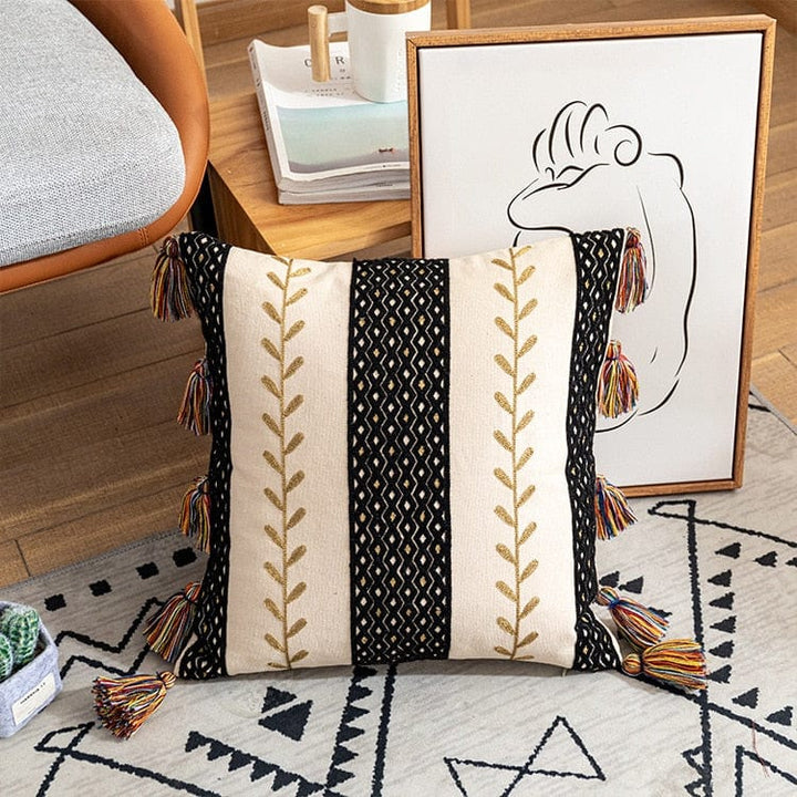 Textured Tassel Pillowcase Bowlift