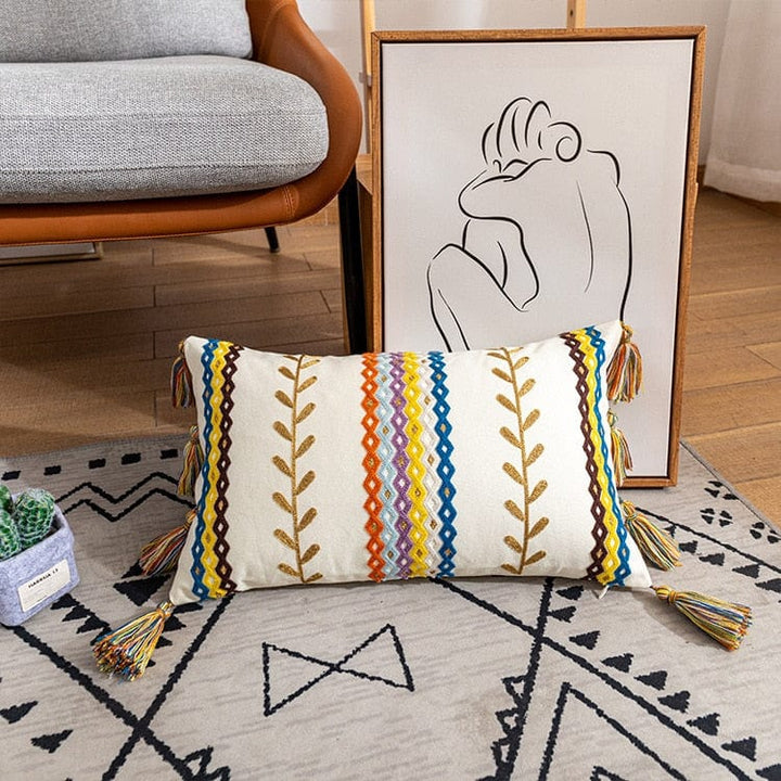 Textured Tassel Pillowcase Bowlift