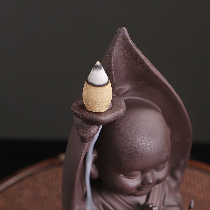 Zen Monk Incense Holder Bowlift