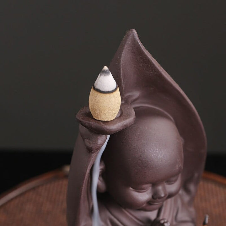 Zen Monk Incense Holder Bowlift