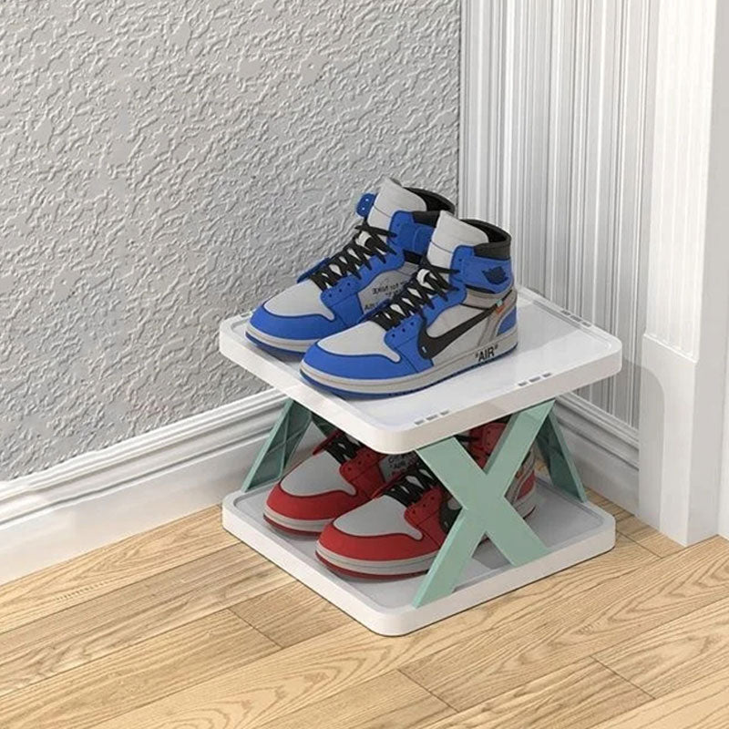 BowLift | Modern multi-tier shoe rack