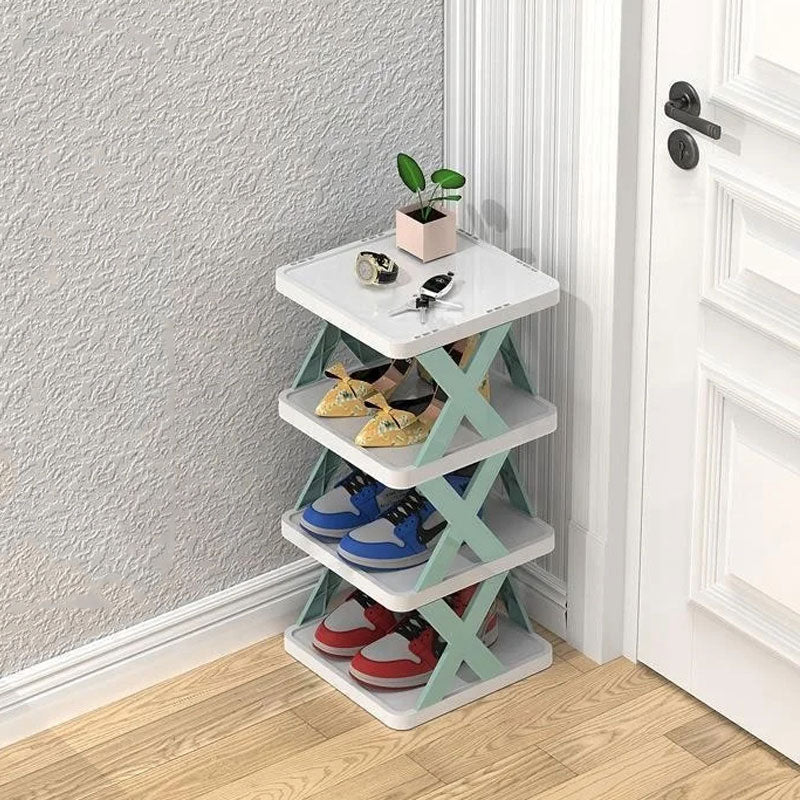 BowLift | Modern multi-tier shoe rack