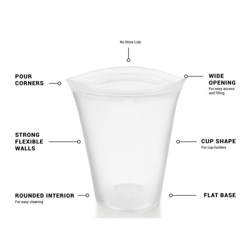 BowLift | Food & Liquid Silicone Stand Up Zipper