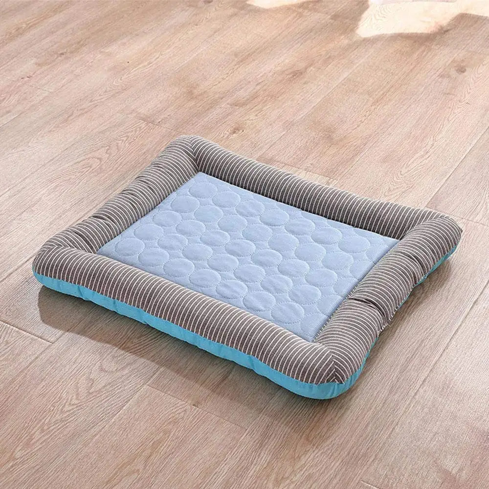 Cooling Dog Bed with Ice Silk Material | Bowlift