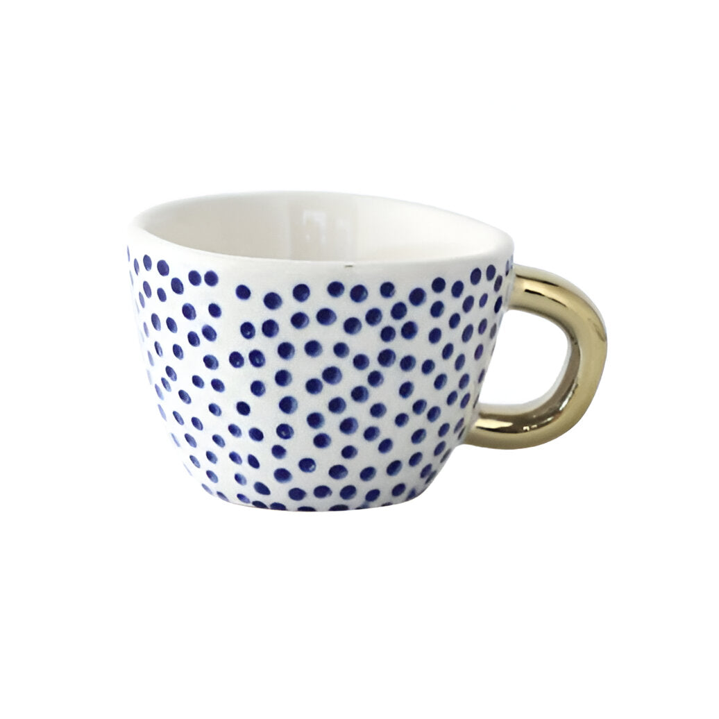 Ceramic mug with geometric design – Stylish and modern | Ideal for coffee or tea | Bowlift