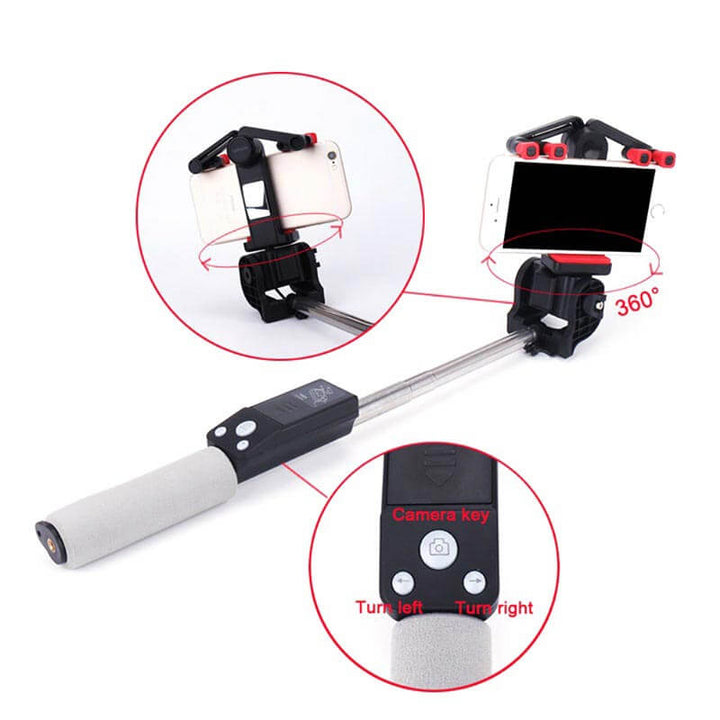 BowLift | Selfie Stick "Image Arc" with 360° Rotation & Bluetooth Remote Control