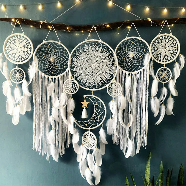 BowLift | Macrame Feather Boho Wall Hanging