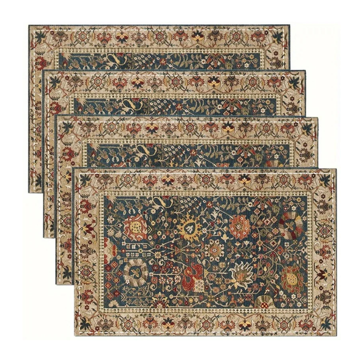 Bohemian Ethnic Woven Placemats Heat-Resistant Kitchen Table Mat | Bowlift