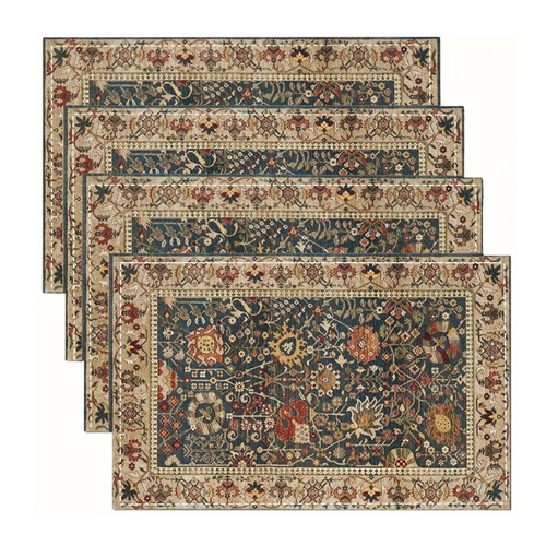 Bohemian Ethnic Woven Placemats Heat-Resistant Kitchen Table Mat | Bowlift