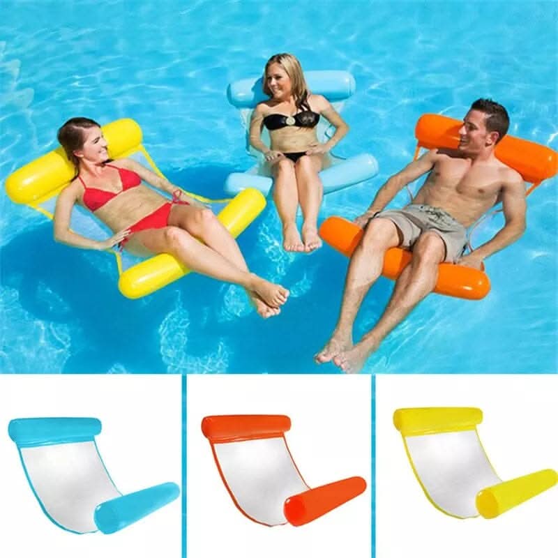 BowLift | Inflatable floating bed for relaxing in the pool or on the beach