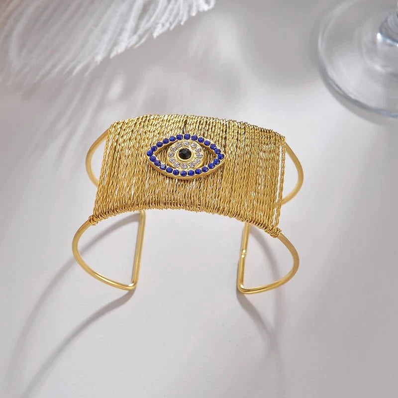 BowLift | Bold Boho Wide Opening Cuff Bracelet