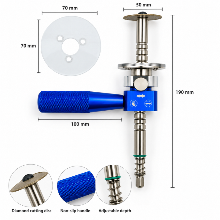 BowLift | Adjustable PVC Internal Pipe Cutter