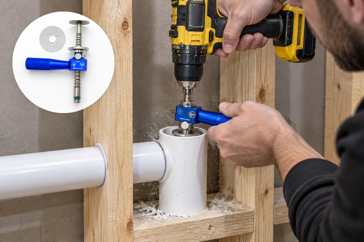 BowLift | Adjustable PVC Internal Pipe Cutter