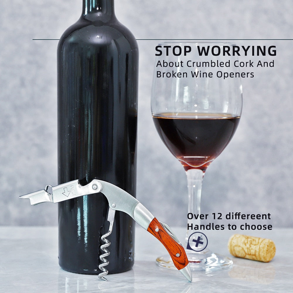 Bottle Opener and Foil Cutter Gift for Wine Lovers Wine Corkscrew | Bowlift