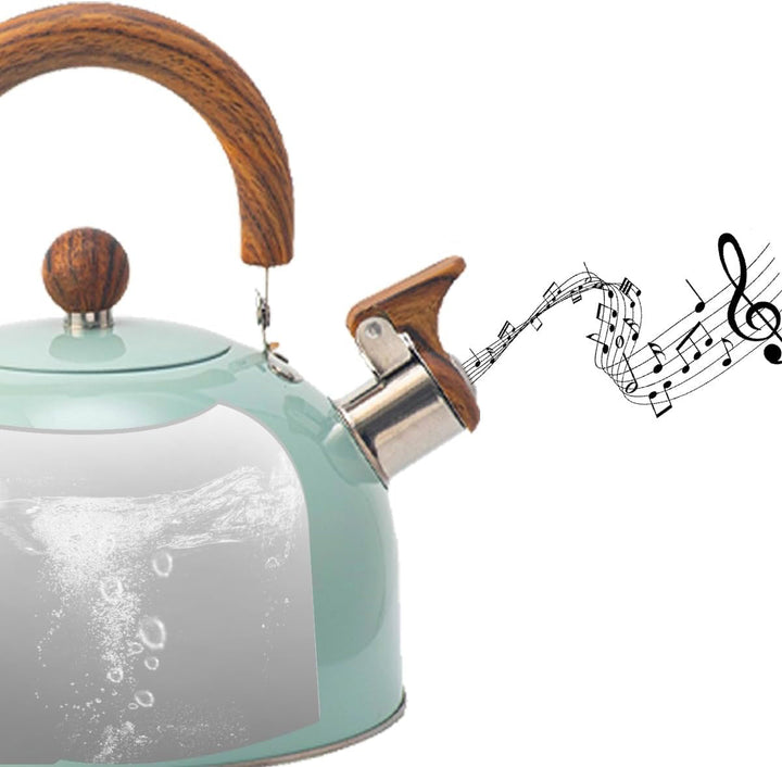 BowLift | Stainless Steel Whistling Kettle - Elegant and Large Capacity